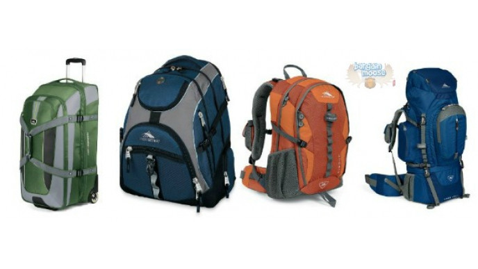 Amazon Canada: 60% Off High Sierra Packs