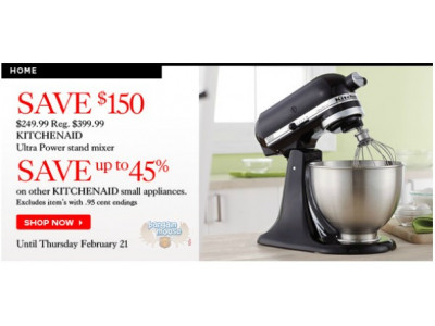 The Bay Canada: Up to 45% Off KitchenAid Sale