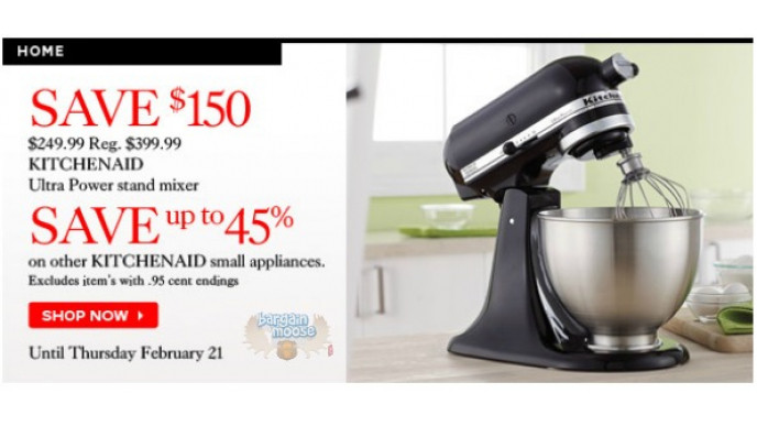 The Bay Canada: Up to 45% Off KitchenAid Sale