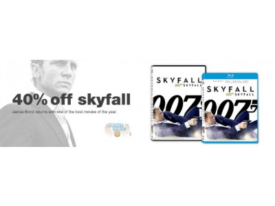 Chapters Canada: Save On Bond Movies & Books Including 40% Off Skyfall