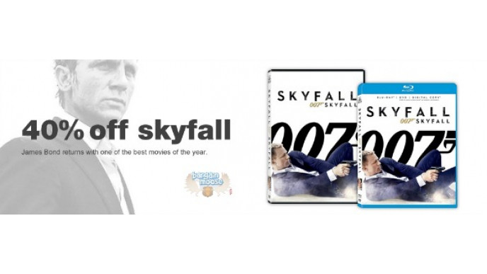 Chapters Canada: Save On Bond Movies & Books Including 40% Off Skyfall