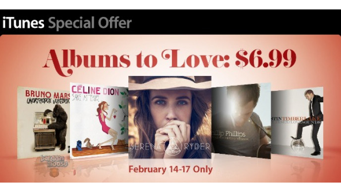 iTunes: Select Albums On Sale For $6.99