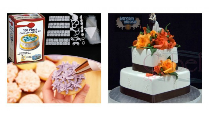 Deal Ticker Canada: $14 For a 100 Piece Cake Decorating Kit