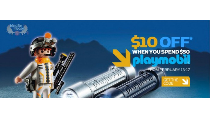 Grand River Toys Canada: $10 Off Playmobil Toys