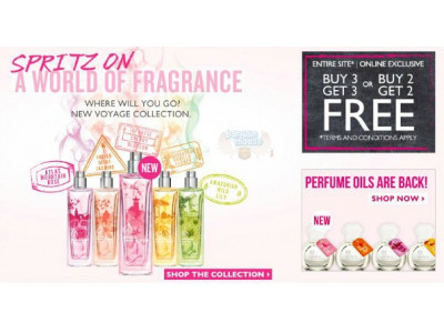 The Body Shop Canada: Entire Site is B3G3 or B2G2 Free