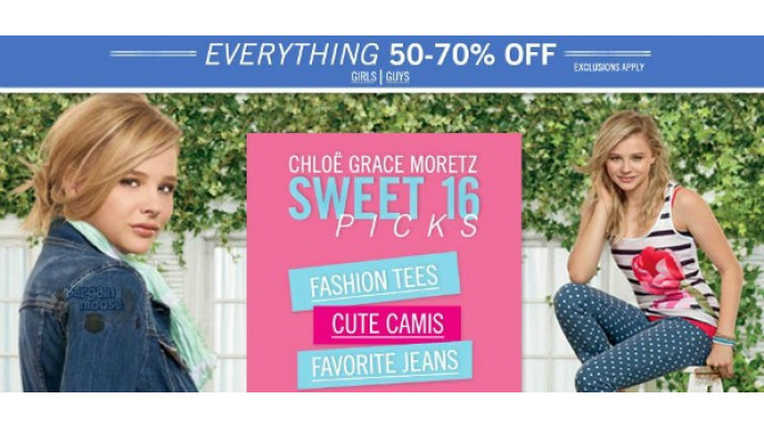 Aeropostale Canada: Everything 50% - 70% Off