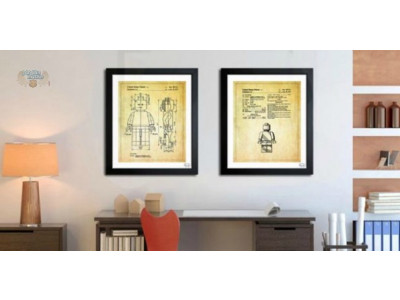 Homesav Canada: 55% Off Quirky Blue Print Art