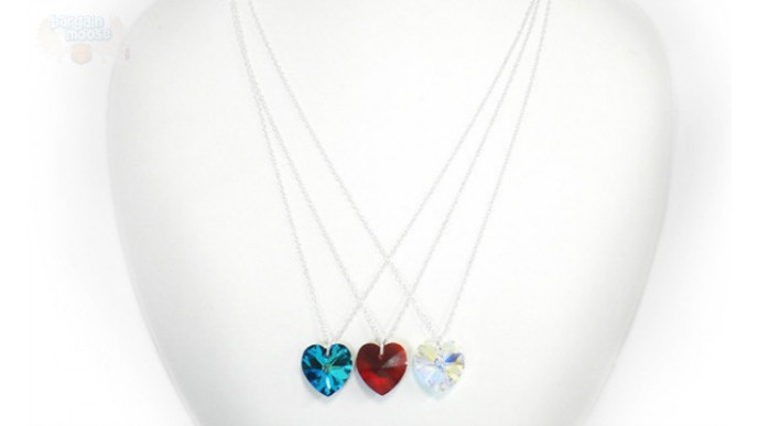 Groupon Canada: $16 for Heart Pendant ($75 Value)