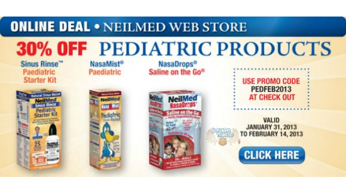NeilMed Canada Promo Code: 30% Off Select Pediatric Products