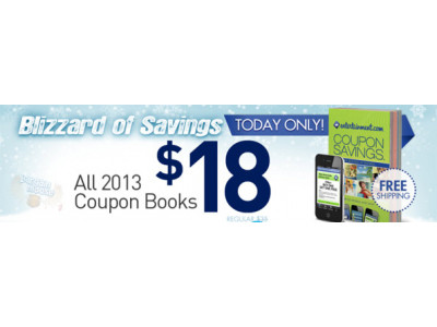 Entertainment Books: All Books $18 & Free Shipping