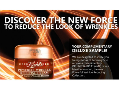 Kiehls Canada: Free Deluxe Sample Of Wrinkle Reducing Cream With Registration