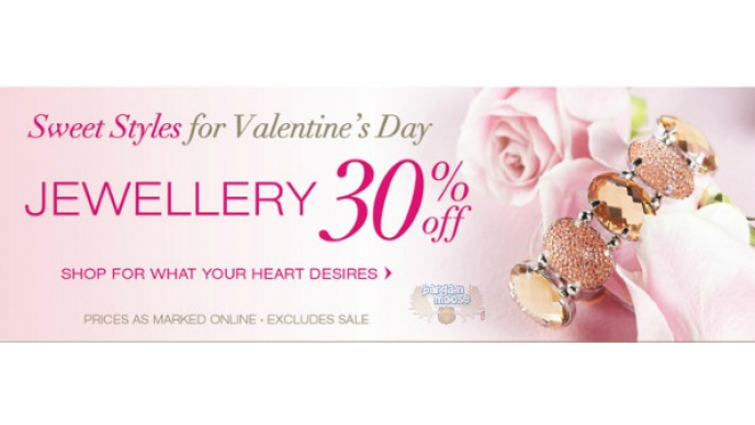 Cleo Canada: Sweet Styles For Valentine’s Day – 30% Off Jewellery