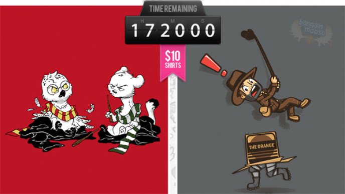 Shirtpunch Canada: Daily $10 Tees!