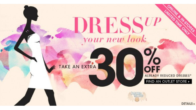 Le Chateau Outlet Canada: Extra 30% Off Already Reduced Dresses