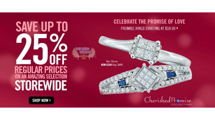 People's Jewellers Canada: 25% Off Select Items Storewide
