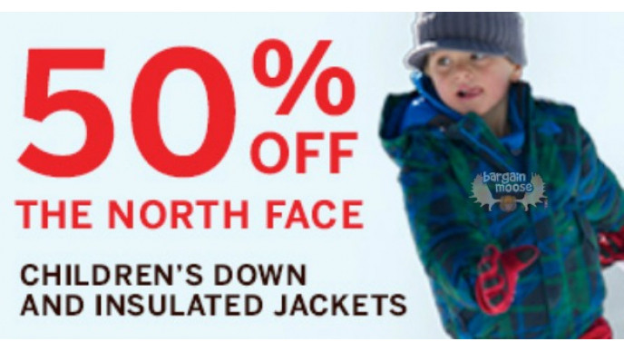 Sporting Life Canada: Up to 50% Off Kid's North Face Jackets