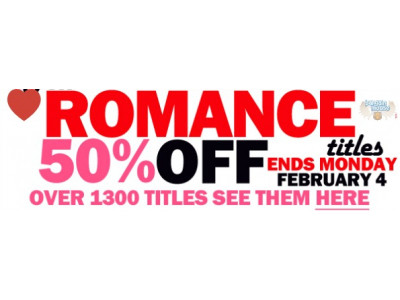 BookCloseOuts Canada No Football Sale: 50% Off All Romance Titles