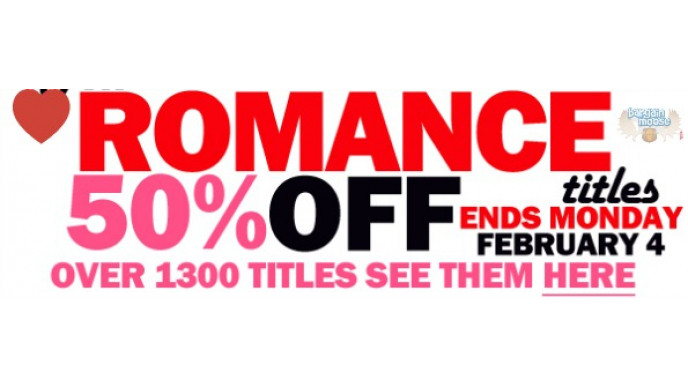 BookCloseOuts Canada No Football Sale: 50% Off All Romance Titles