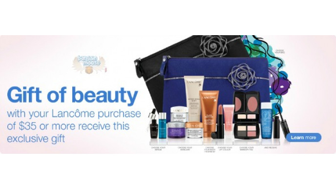 Sears Canada: Free Gift Set With $35 Lancôme Purchase