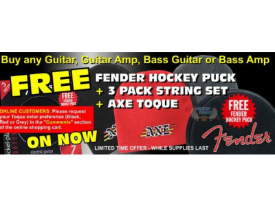 Axe Music Canada: Free Gifts With Purchase