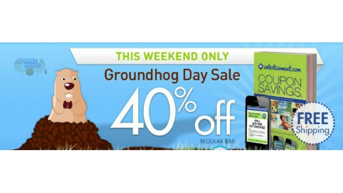 Entertainment Books: All Books 40% Off & Free Shipping