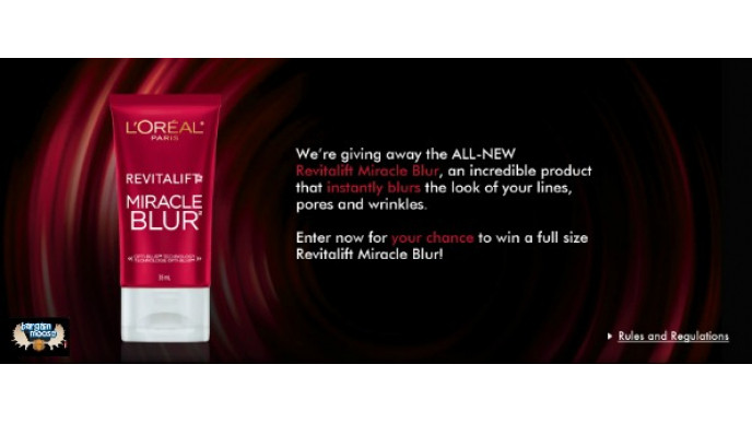 Canadian Freebie: L'Oreal Paris Revitalift Miracle Blur