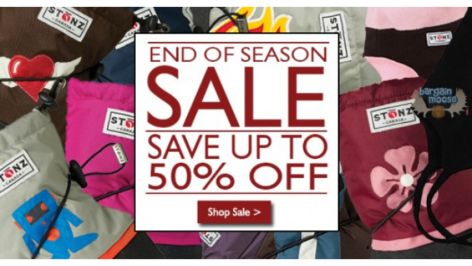 Stonz Canada End of Season Sale: Up to 50% Off