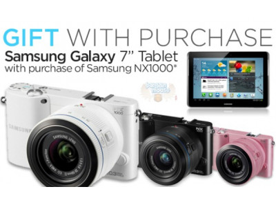 Shop.ca: Free Samsung Galaxy Tablet With Samsung NX1000 Camera Purchase for $599.99