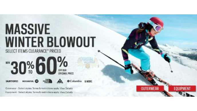 Sport Chek Canada: Massive Winter Blowout Up to 60% Off