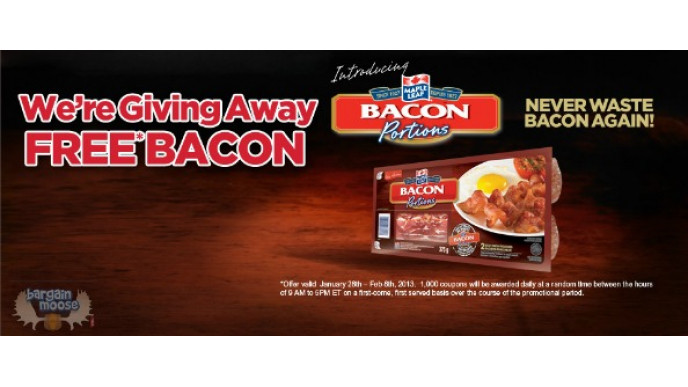 Canadian Freebie: Maple Leaf Bacon Portions