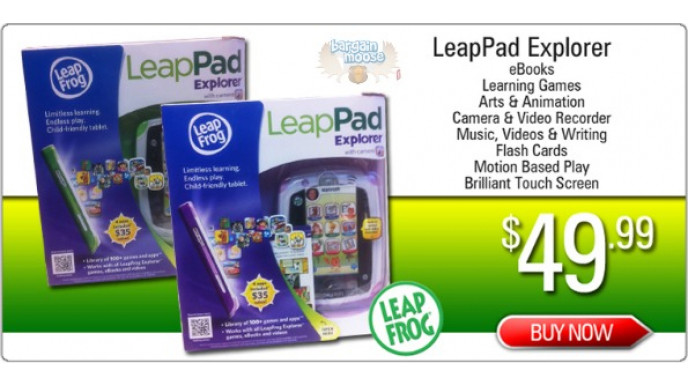 Pricematters Canada: LeapFrog LeapPad Explorer Was $78 | Now $44.99