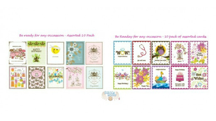 Orangefish Canada: All Occasion Cards – Sets Of 10 For $10