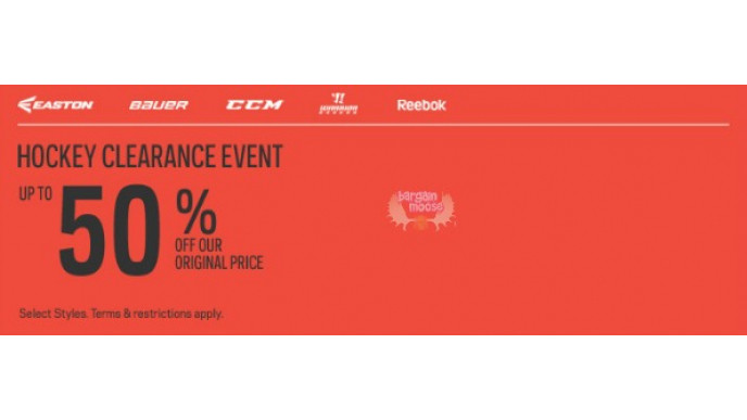Sport Chek Canada: Up To 50% Off Hockey Clearance