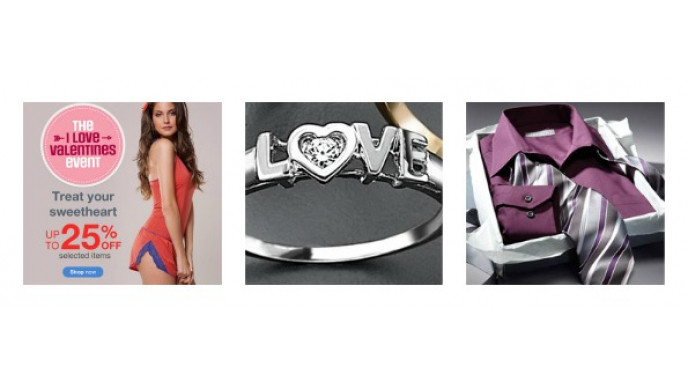 Sears Canada: The "I Love Valentine’s" Event – Up To 25% Off Select Items