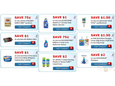 Some Canadian Coupons From Smartsource.ca (Printable Grocery Coupons)