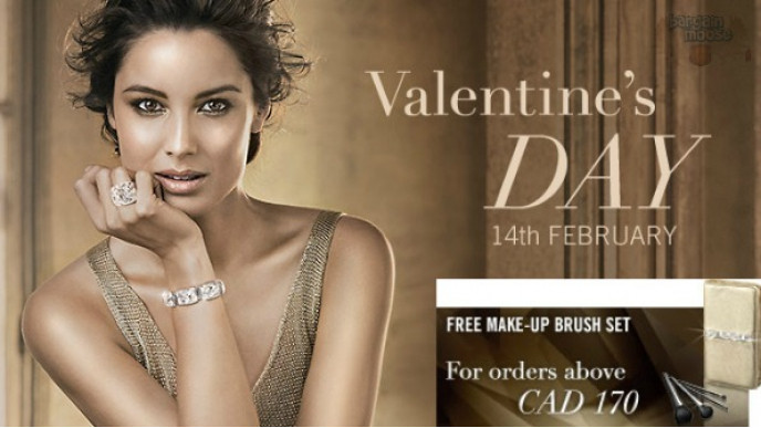 Swarovski Canada: Free Makeup Brush Set w/ $170+ Purchase
