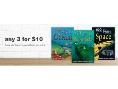 Chapters Canada: 100 Facts Kid's Books 3 For $10