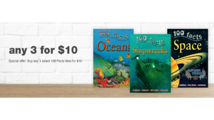 Chapters Canada: 100 Facts Kid's Books 3 For $10