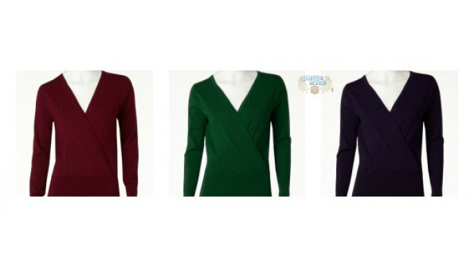 Cleo Canada: Wrap Sweater 80% Off, Just $9.99!