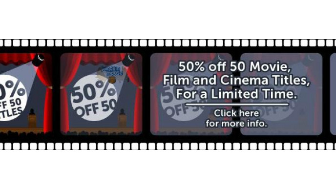 Bookcloseouts: New 50/50 Selection Film & Cinema