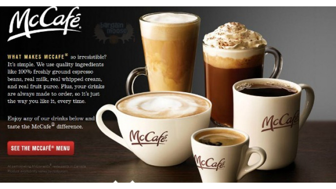McDonalds Canada: $1 McCafe Every Monday