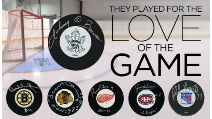 Shop.ca: Hockey Memorabilia - Autographed  By Hockey Legends