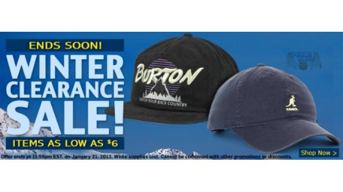 Lids Canada: Winter Clearance Sale – Items As Low As $6