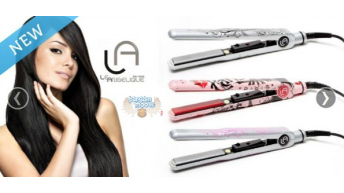 Teambuy: $55 For A Professional Tourmaline Flat Iron ($208 Value)
