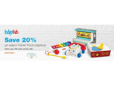 Chapters Canada: 20% Off Select Fisher-Price Classics