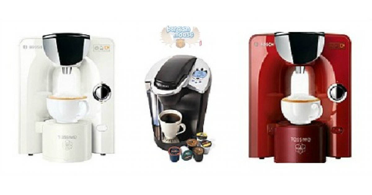 The Bay 25 Off Tassimo & Keurig Single Serve Coffee Makers