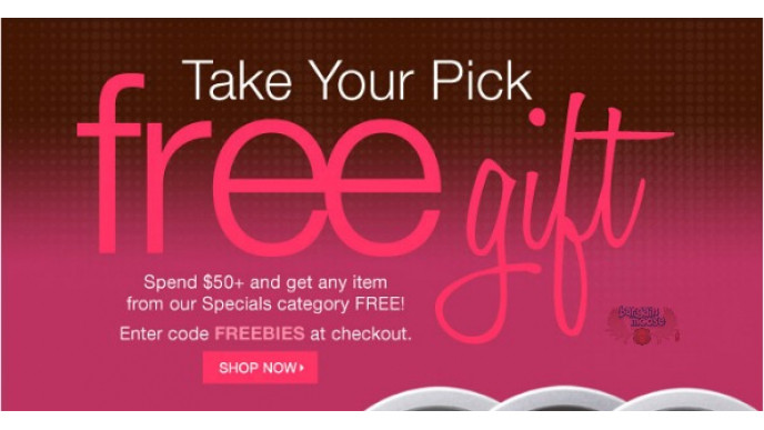 Purminerals: Promo Code For Free Gift w/ $50+ Spend