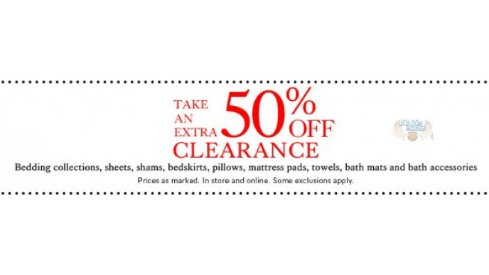 The Bay Canada: Take Extra 50% Off Clearance Bedding Collections & More