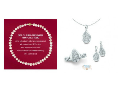 Peoples Jewellers Canada: Free Cultured Freshwater Pink Pearl Strand With Purchase of $199 Or More + Take An Extra 10% Off Clearance Items