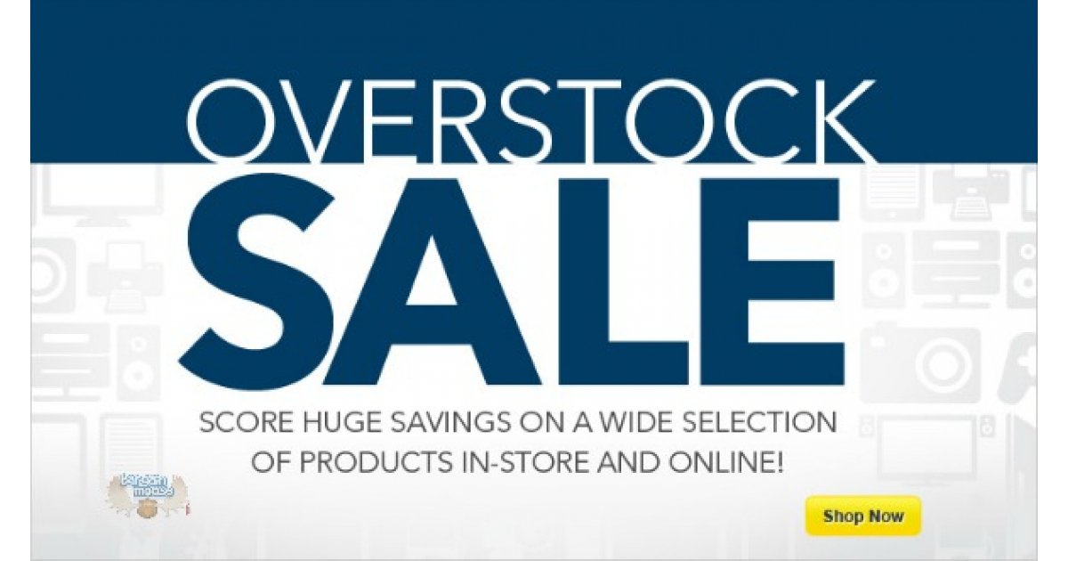BestBuy Canada Overstock Sale Huge Selection of Products, InStore